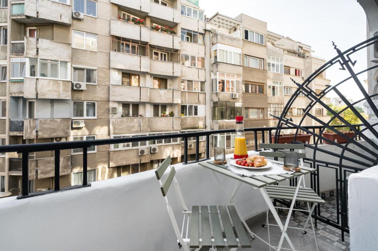 Cismigiu Serenity: 1Br Flat With Scenic Balcony Букурещ Екстериор снимка