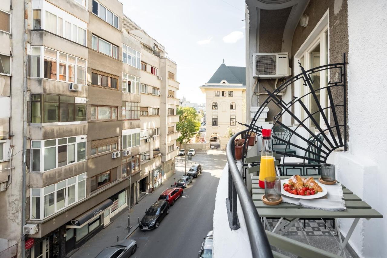 Cismigiu Serenity: 1Br Flat With Scenic Balcony Букурещ Екстериор снимка
